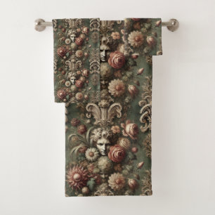 Ennui Elegance – Gothic Victorian Bath Towel Set