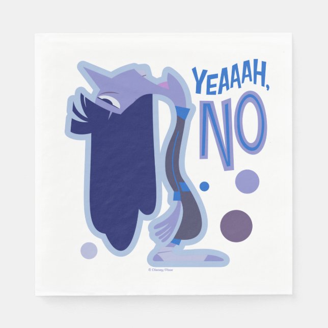 Ennui "Yeaaah, No" Napkin (Front)