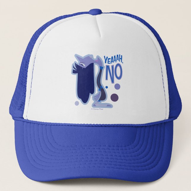 Ennui "Yeaaah, No" Trucker Hat (Front)