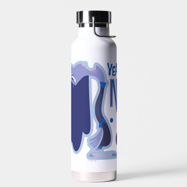 Ennui "Yeaaah, No" Water Bottle (Left)