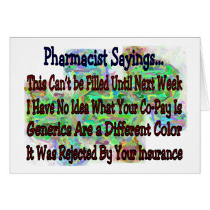 Énonciations de pharmacien "que vous savez que