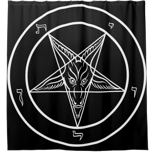 Enormous 6'x6' Baphomet Banner (Front)