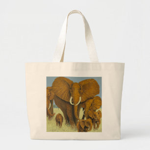 Enormous but caring large tote bag