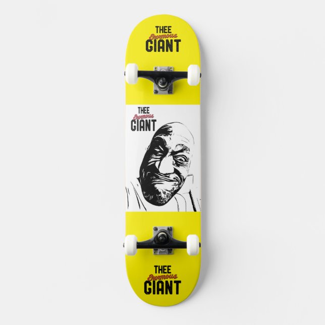 Enormous Giant Decks : limited Edition Skateboard (Front)