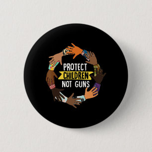 Enough End Gun Violence Awareness Day Wear Orange  2 Inch Round Button