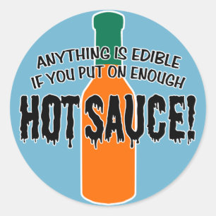 Enough Hot Sauce Classic Round Sticker