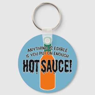 Enough Hot Sauce Keychain
