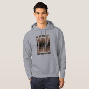 Enough   Men's Hoodie