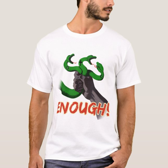 Enough! Men's Shirt (Front)