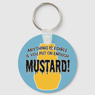 Enough Mustard Keychain