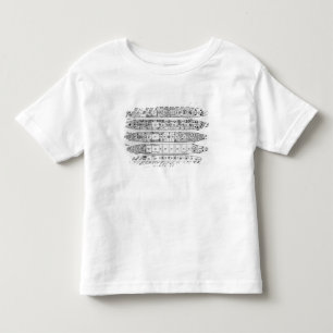 Enquiry in the Loss of the Titanic: Cross sections Toddler T-shirt