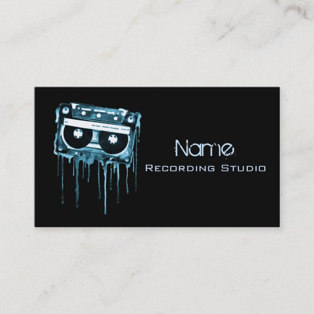 Enregistrement du Carte de visite Studio (Devant)