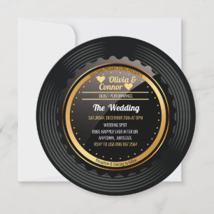Enregistrement musical   Faire-part de mariage amu