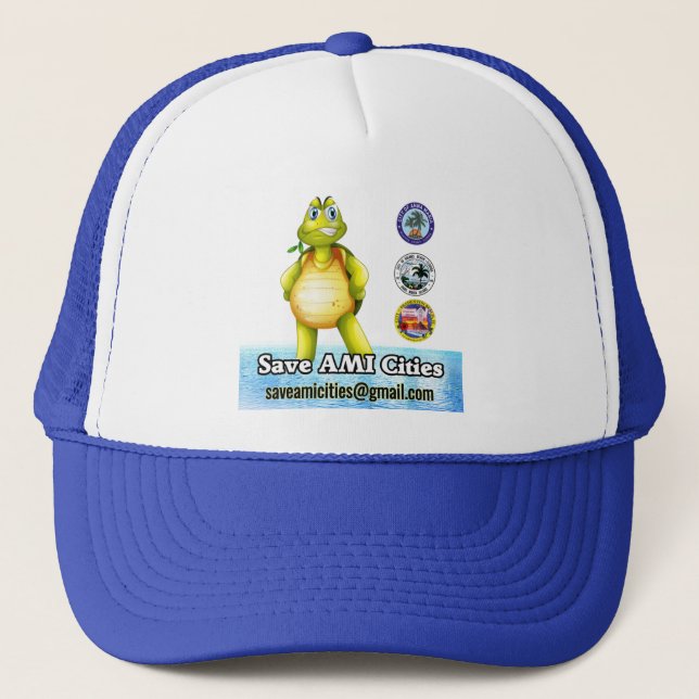 Enregistrer AMI Cities Turtle Casquette du logo (Devant)