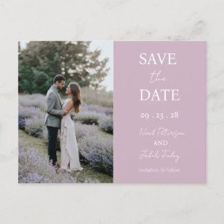 Enregistrer La Carte Date Invitation Ellie
