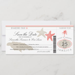 Enregistrer la carte d'embarquement à la Jamaïque