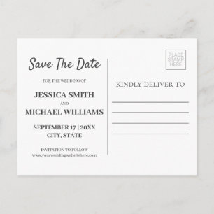 Enregistrer la carte postale Date