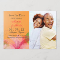 Enregistrer la date - Abstraits Invitations de pho