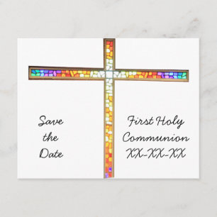 Enregistrer la date - Communion - invitation