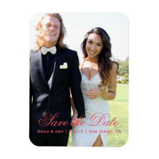 Enregistrer La Date Magnets Photo
