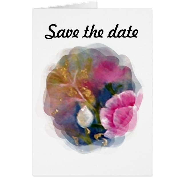 ENREGISTRER LA DATE Rose bud (Devant)