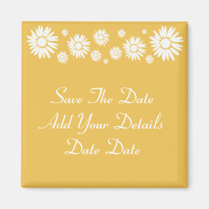 Enregistrer la date Sunflower Summer Sun Magnet