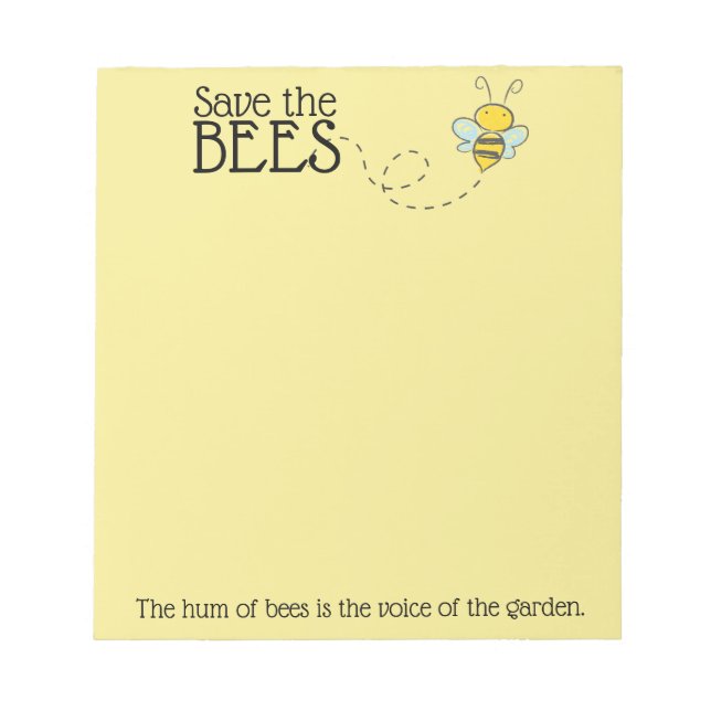 Enregistrer le Bloc-notes des abeilles (Devant)