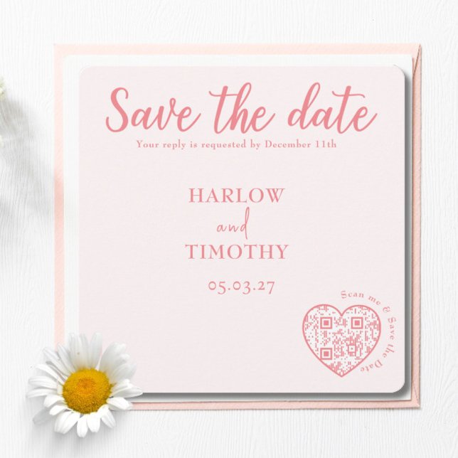 Enregistrer le code QR de la carte de Mariage de d (Créateur téléchargé)