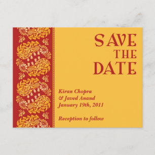 Enregistrer le Faire-part Date indienne