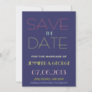 Enregistrer le Faire-part Date Invitation