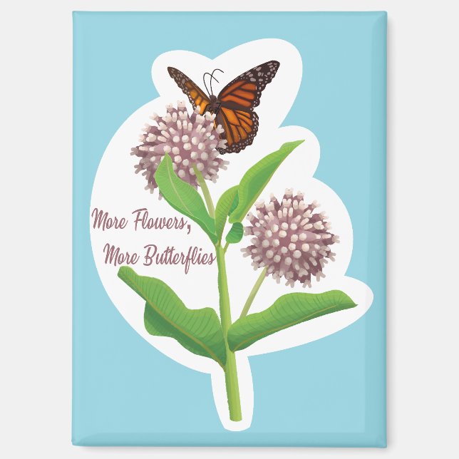 Enregistrer le papillon papillon Monarch Magnet (Recto)
