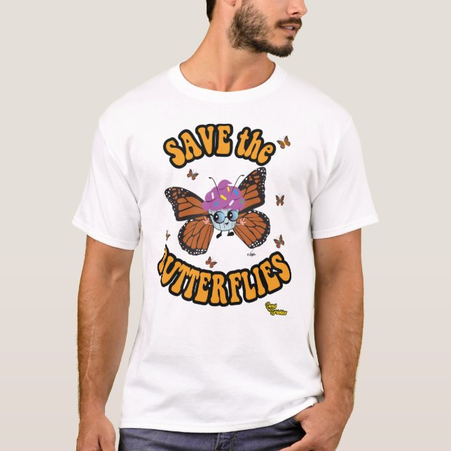 Enregistrer le T-shirt des papillons (Devant)