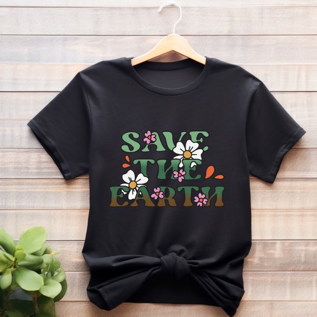 Enregistrer Le T-shirt Terre (Créateur téléchargé)