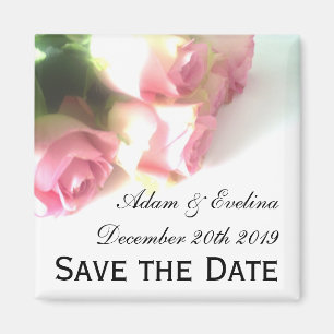 Enregistrer les aimants frigo date   fleurs roses