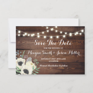 Enregistrer Les Cartes De Date Floral Aquarelle An