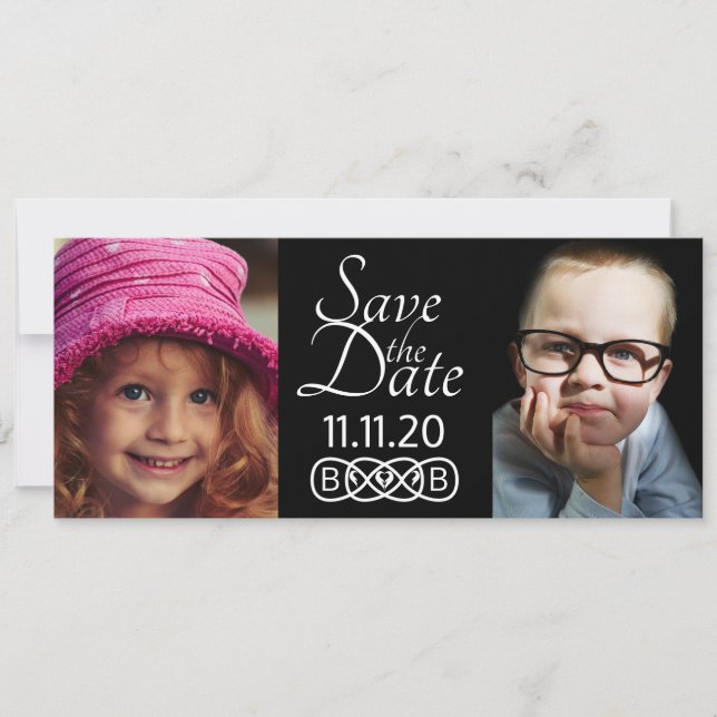 Enregistrer les Cartes photos de date (Devant)