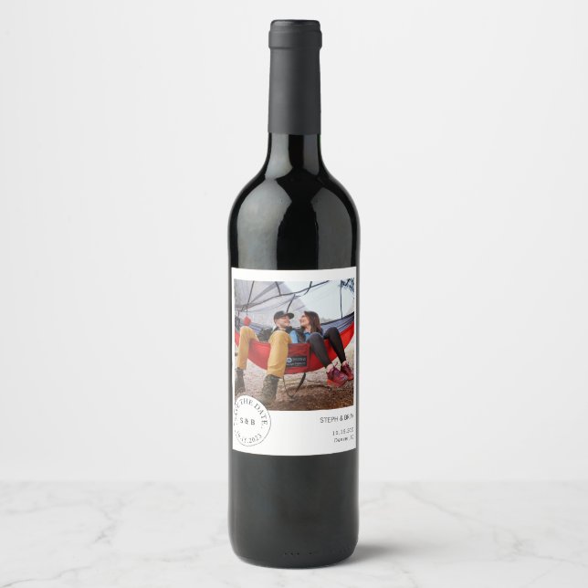 Enregistrer les stickers Date (Étiquettes de boute (Devant)