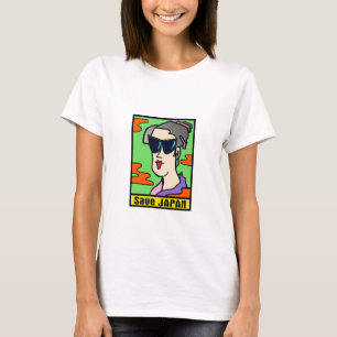 Enregistrer T-shirt JAPON Moderne Geisha