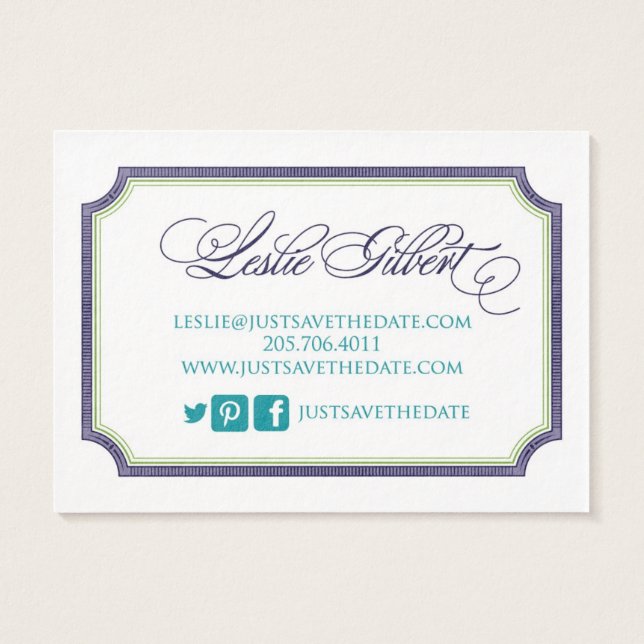 Enregistrez juste la date Leslie (Dos)