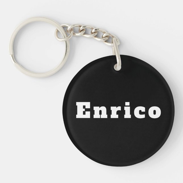 Enrico Keychain (Front)