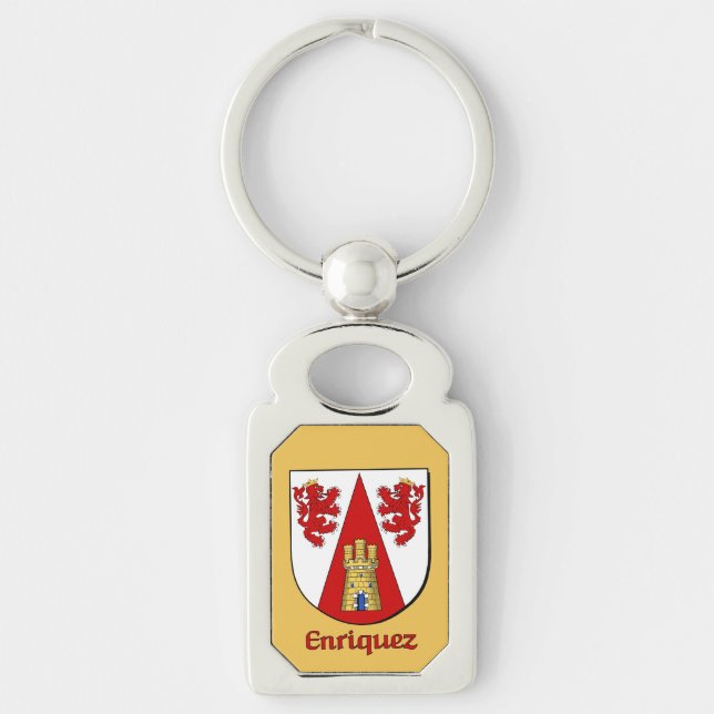 Enriquez Historical Shield Keychain (Front)