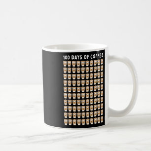 Enseignant 100 tasses de café École du 100e jour