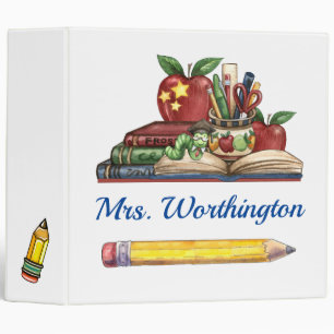 Enseignant / Classeur principal Arrière - plan bla