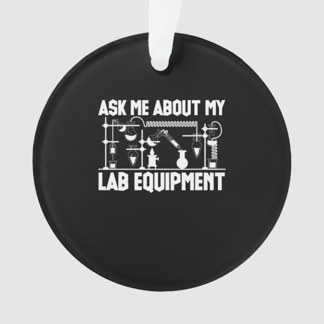 Enseignant en chimie (devant)