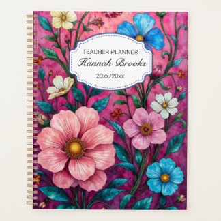 Enseignant Fleurs Vibrantes Annuel