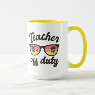 Enseignant hors service Enseignant Mug