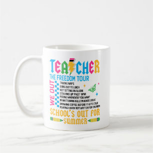 ENSEIGNANT La tournée de la liberté Mug drôle de f