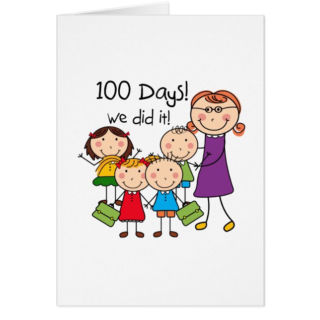 Enseignant pour enfants et femmes 100 jours (Devant)