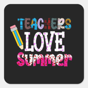 Enseignants Aimer Sticker été   Cadeaux enseignant