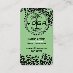 Enseignants de yoga / Carte de visite instructeur
